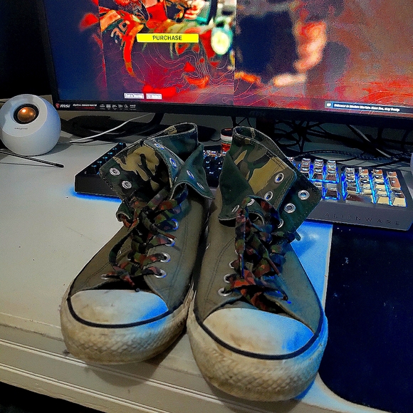 Converse Chuck Taylor camo two flip